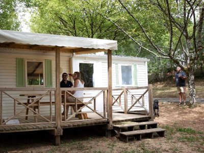Cliquez pour découvrir toutes les photos de l'HÉBERGEMENT ! mobil-home - Le Valenty photo 4