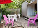 Cliquez pour découvrir toutes les photos de l'HÉBERGEMENT ! bungalow toilé - camping Les Châtaigniers photo 11