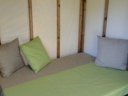 Cliquez pour découvrir toutes les photos de l'HÉBERGEMENT ! bungalow toilé - camping Les Châtaigniers photo 5