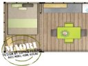 Cliquez pour découvrir toutes les photos de l'HÉBERGEMENT ! bungalow toilé - camping Les Châtaigniers photo 6