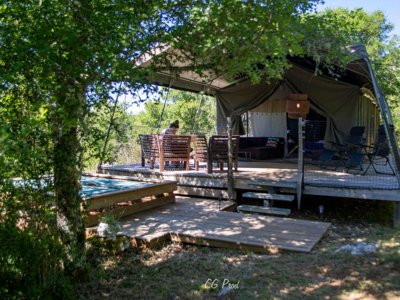 tente - Aux Lodges Du Mas De Nadal photo 18