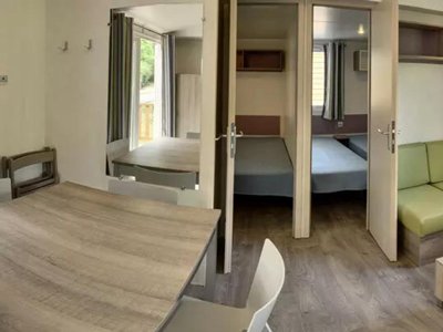 Cliquez pour découvrir toutes les photos de l'HÉBERGEMENT ! mobil-home - Les Airelles photo 3