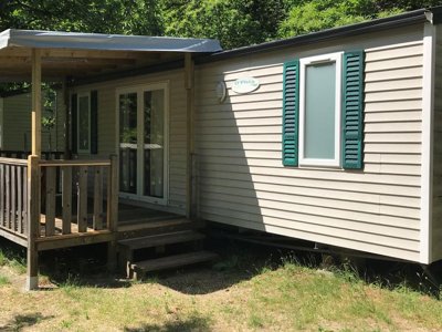 Cliquez pour découvrir toutes les photos de l'HÉBERGEMENT ! mobil-home - La Drobie photo 7