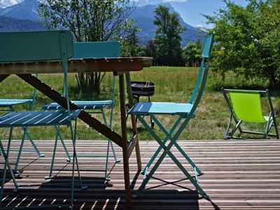 Cliquez pour découvrir toutes les photos de l'HÉBERGEMENT ! tente en toile et bois - Le Petit Liou - Sites Et Paysages photo 5