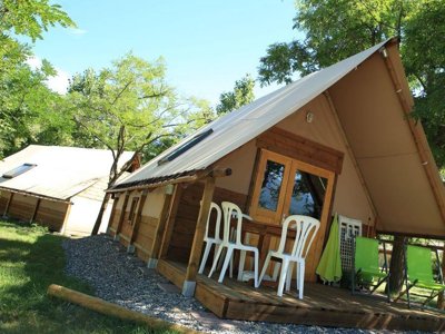 tente en toile et bois - Le Petit Liou - Sites Et Paysages photo 1