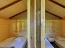 Cliquez pour découvrir toutes les photos de l'HÉBERGEMENT ! tente en toile et bois - camping Le Petit Liou - Sites Et Paysages photo 7