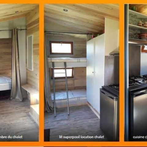 Cliquez pour découvrir toutes les photos de l'HÉBERGEMENT ! chalet - Le Célé photo 2