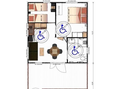 Cliquez pour découvrir toutes les photos de l'HÉBERGEMENT ! chalet - De La Dune "Les Flots Bleus" photo 2