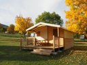 Cliquez pour découvrir toutes les photos de l'HÉBERGEMENT ! lodge - camping Champ La Chèvre photo 2