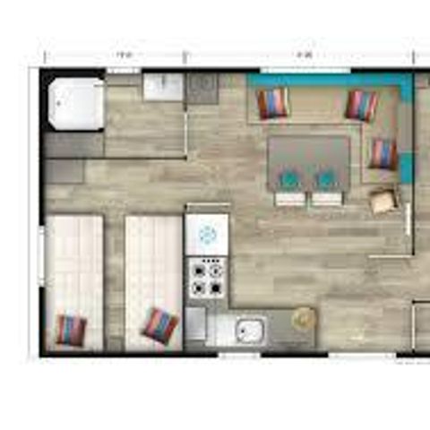 Cliquez pour découvrir toutes les photos de l'HÉBERGEMENT ! mobilhome - Le Douzou photo 2