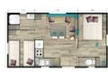 Cliquez pour découvrir toutes les photos de l'HÉBERGEMENT ! mobilhome - établissement Le Douzou photo 2