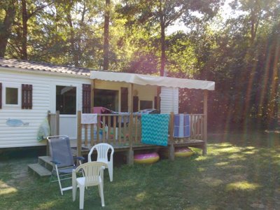 Cliquez pour découvrir toutes les photos de l'HÉBERGEMENT ! mobil-home - Flower Les Nauves photo 3