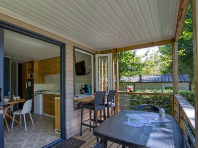 Cliquez pour découvrir toutes les photos de l'HÉBERGEMENT ! mobil-home - Flower Le Tiradou photo 3