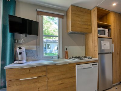 Cliquez pour découvrir toutes les photos de l'HÉBERGEMENT ! mobil-home - Flower Le Tiradou photo 4