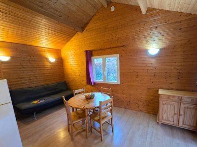 Cliquez pour découvrir toutes les photos de l'HÉBERGEMENT ! chalet - Les Chalets De La Noyeraie photo 3