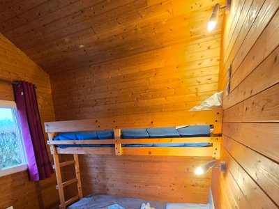 Cliquez pour découvrir toutes les photos de l'HÉBERGEMENT ! chalet - Les Chalets De La Noyeraie photo 6