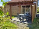 Cliquez pour découvrir toutes les photos de l'HÉBERGEMENT ! chalet - camping Les Chalets De La Noyeraie photo 2