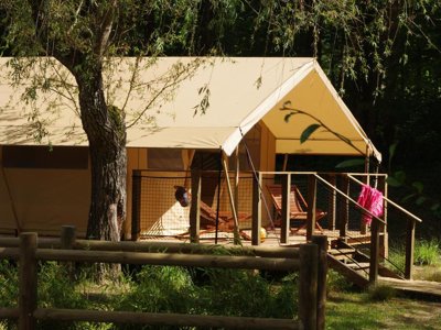 bungalow toilé - Slow Village Séveilles photo 11