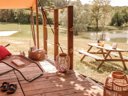 bungalow toilé - camping Slow Village Séveilles photo 3