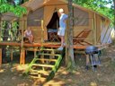bungalow toilé - camping Slow Village Séveilles photo 9