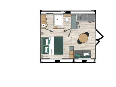 Cliquez pour découvrir toutes les photos de l'HÉBERGEMENT ! mobil-home - De Savel photo 3