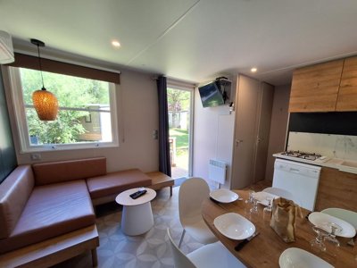 Cliquez pour découvrir toutes les photos de l'HÉBERGEMENT ! mobil-home - Au Valbonheur photo 16