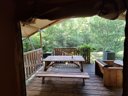 tente en toile et bois - camping Au Valbonheur photo 8