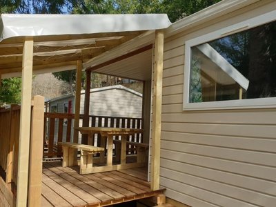 Cliquez pour découvrir toutes les photos de l'HÉBERGEMENT ! mobil-home - Flower Le Belvédère photo 2