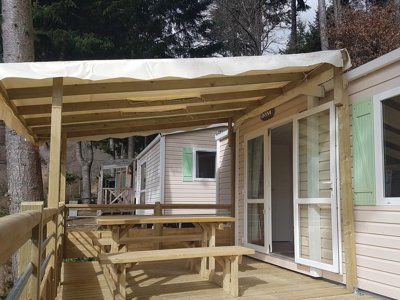 Cliquez pour découvrir toutes les photos de l'HÉBERGEMENT ! mobil-home - Flower Le Belvédère photo 4