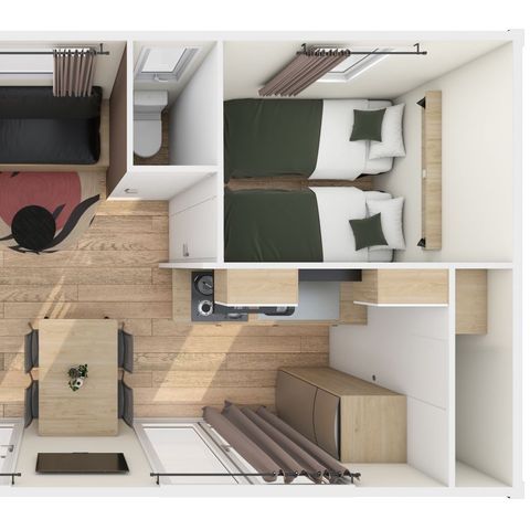 mobilhome - La Combe D'Oyans photo 1
