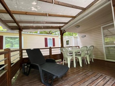 Cliquez pour découvrir toutes les photos de l'HÉBERGEMENT ! mobil-home - De Retourtour photo 2