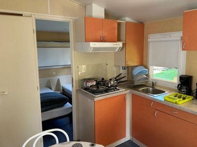 Cliquez pour découvrir toutes les photos de l'HÉBERGEMENT ! mobil-home - Le Pontillou photo 2