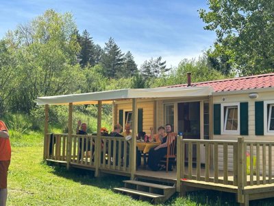 Cliquez pour découvrir toutes les photos de l'HÉBERGEMENT ! mobil-home - Le Pontillou photo 7