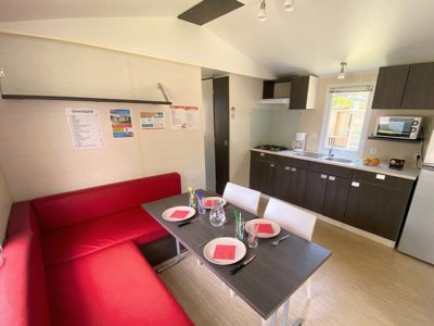 Cliquez pour découvrir toutes les photos de l'HÉBERGEMENT ! mobil-home - L'Orée Du Bois photo 4