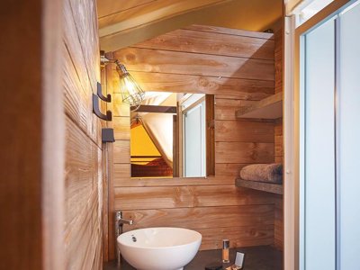 tente en toile et bois - Le Château photo 7