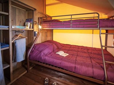 tente en toile et bois - Le Château photo 9