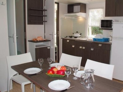 Cliquez pour découvrir toutes les photos de l'HÉBERGEMENT ! mobil-home - Le Château photo 3
