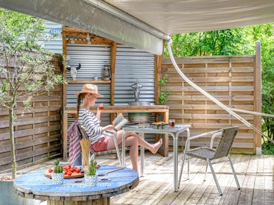 Cliquez pour découvrir toutes les photos de l'HÉBERGEMENT ! caravane - Le Château photo 13