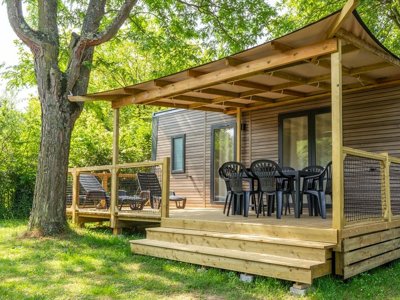 Cliquez pour découvrir toutes les photos de l'HÉBERGEMENT ! mobil-home - Le Château photo 8