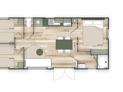 mobil-home - Le Château photo 13
