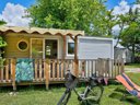 Cliquez pour découvrir toutes les photos de l'HÉBERGEMENT ! mobil-home - camping Le Château photo 4