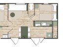 Cliquez pour découvrir toutes les photos de l'HÉBERGEMENT ! mobil-home - camping Le Château photo 9