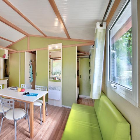 Cliquez pour découvrir toutes les photos de l'HÉBERGEMENT ! chalet - Flower La Châtaigneraie photo 3
