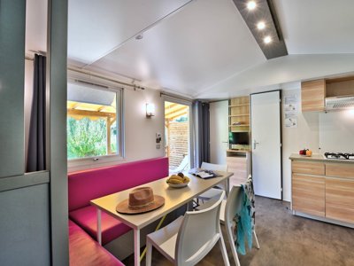 Cliquez pour découvrir toutes les photos de l'HÉBERGEMENT ! mobil-home - Flower La Châtaigneraie photo 10