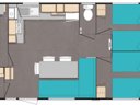 Cliquez pour découvrir toutes les photos de l'HÉBERGEMENT ! mobil-home - camping Flower La Châtaigneraie photo 8