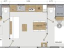 Cliquez pour découvrir toutes les photos de l'HÉBERGEMENT ! mobil-home - camping Brantôme Peyrelevade photo 4