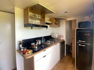 Cliquez pour découvrir toutes les photos de l'HÉBERGEMENT ! mobil-home - Du Lac De Bournazel photo 3
