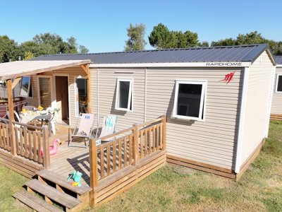 Cliquez pour découvrir toutes les photos de l'HÉBERGEMENT ! mobil-home - Vieux Moulin photo 7
