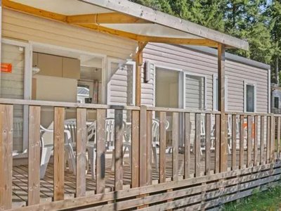 Cliquez pour découvrir toutes les photos de l'HÉBERGEMENT ! mobil-home - Vieux Moulin photo 1