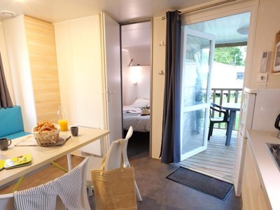 Cliquez pour découvrir toutes les photos de l'HÉBERGEMENT ! mobil-home - Vieux Moulin photo 3